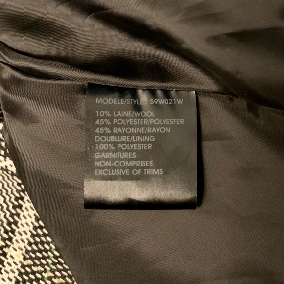 Cute Plaid Flared Blazer Small EUC - Picture 10 of 10